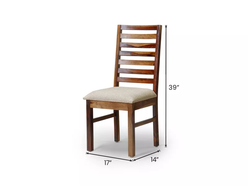 Alexa Study Table with Wooden Chair and Bookshelf